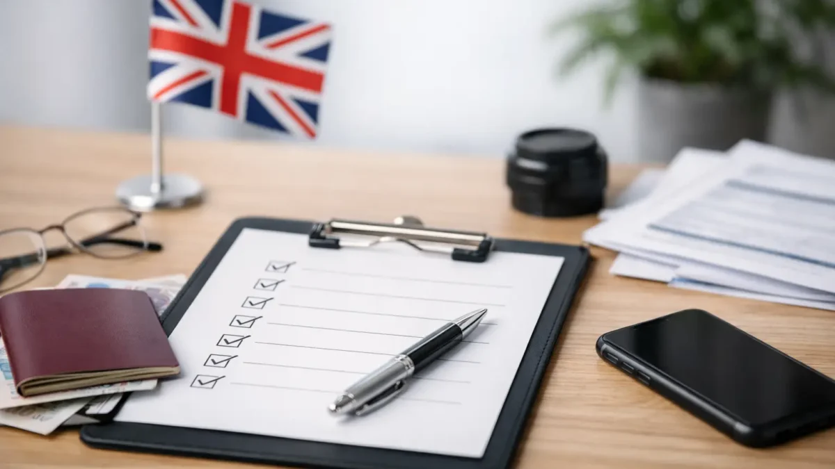 UK Applicants Document Checklist