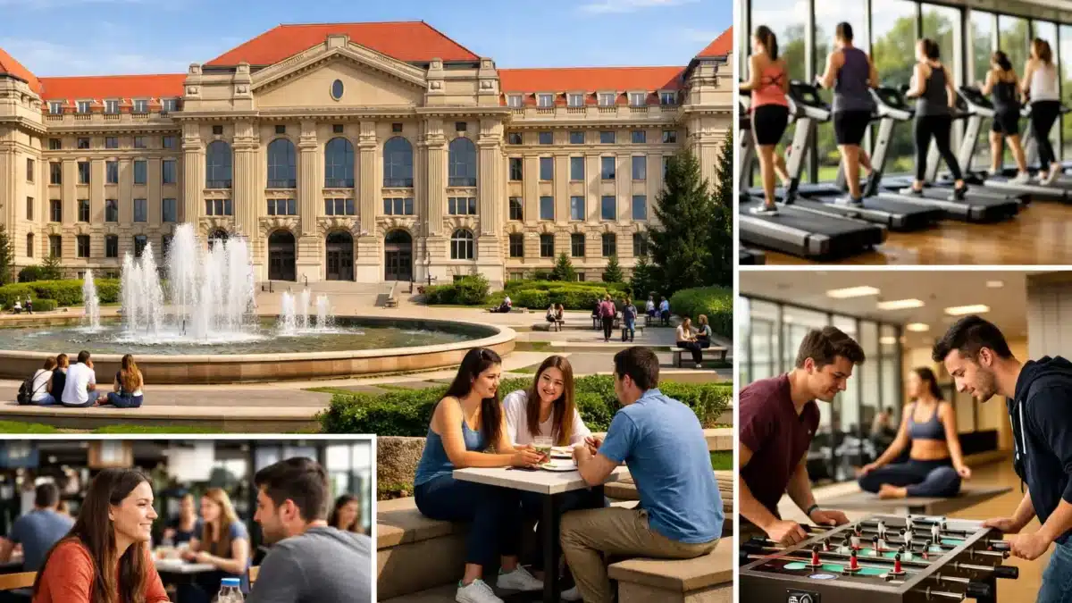 University of Debrecen Facilities for Student Life
