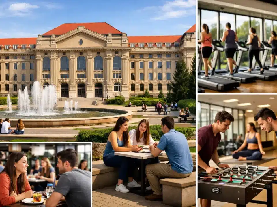 University of Debrecen Facilities for Student Life